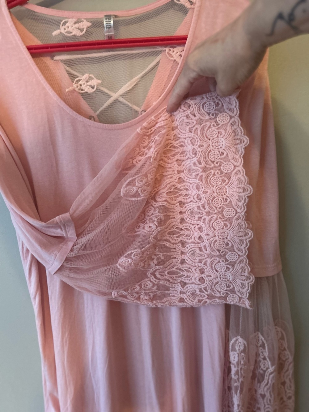 Lace detail tunic - Picture 4 of 13